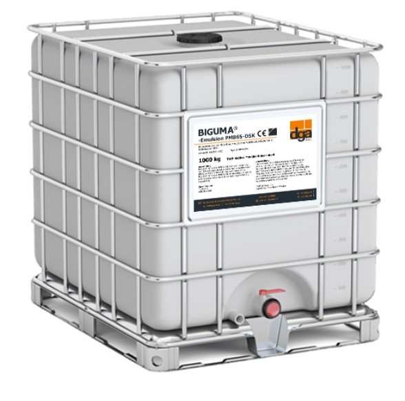 Битумная эмульсия для создания асфальтобетонных слоев холодным способом